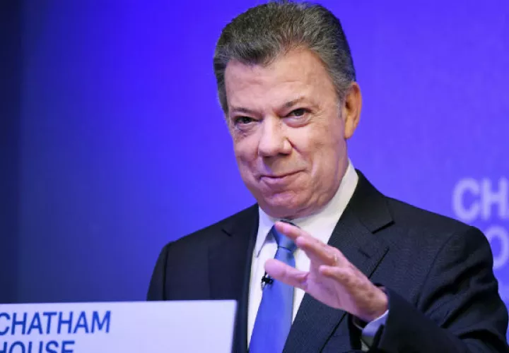 Presidente de Colombia Juan Manuel Santos.