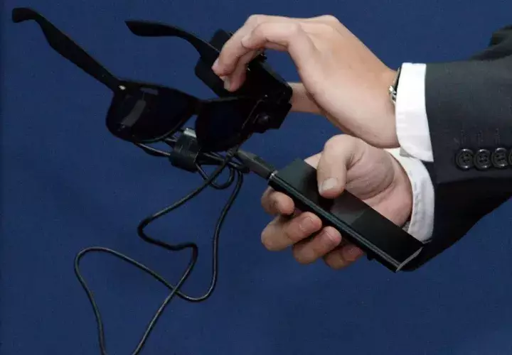 Prototipo de las gafas inteligentes. Foto: EFE