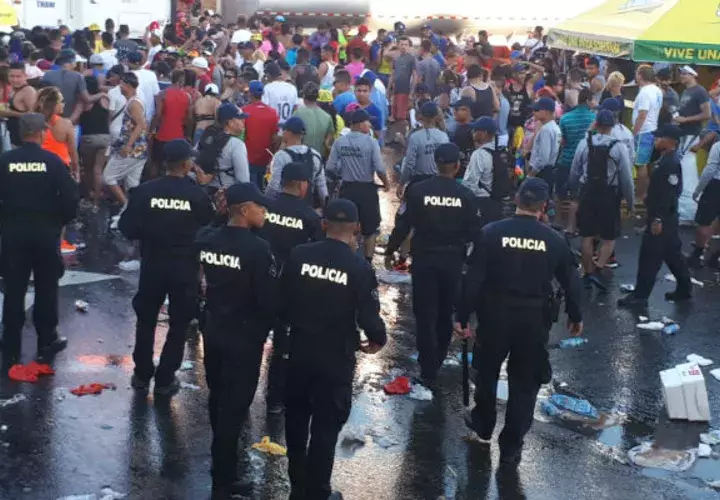 Hubo un intenso operativo en el área de Montijo por parte de la Policía Nacional. Foto/Melquiades Vásquez