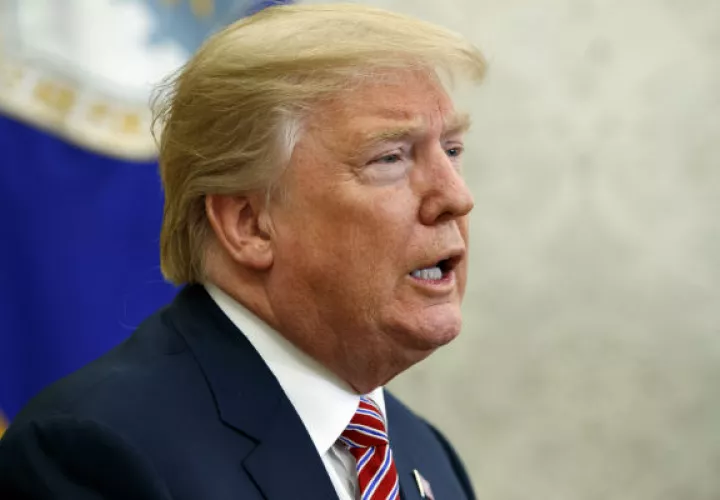 Donald Tru arremete contra los demócratas. FOTO+AP