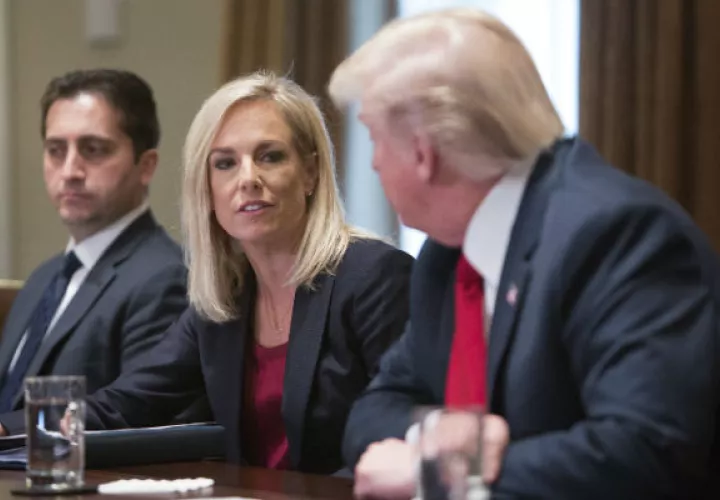 El presidente Donald Trump, se ha defendido de las acusaciones. FOTO/EFE