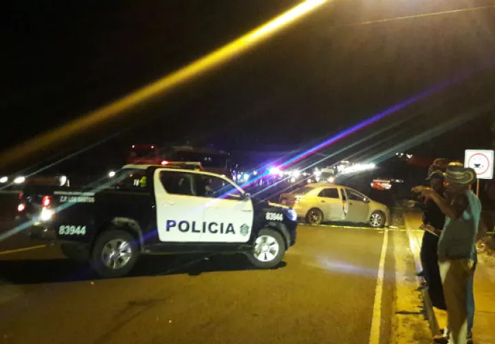 La víctima falleció de inmediato. Foto. Zenaida Vásquez. 