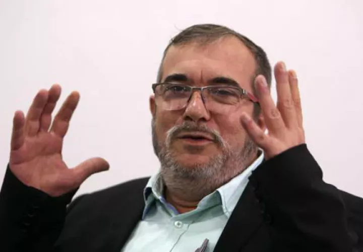 El máximo líder de la FARC, Rodrigo Londoño. Foto: EFE 