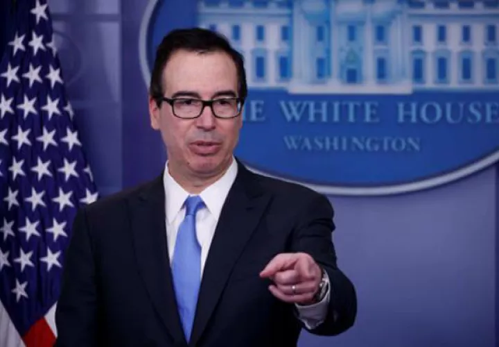El secretario del Tesoro estadounidense, Steven Mnuchin. Foto: EFE 