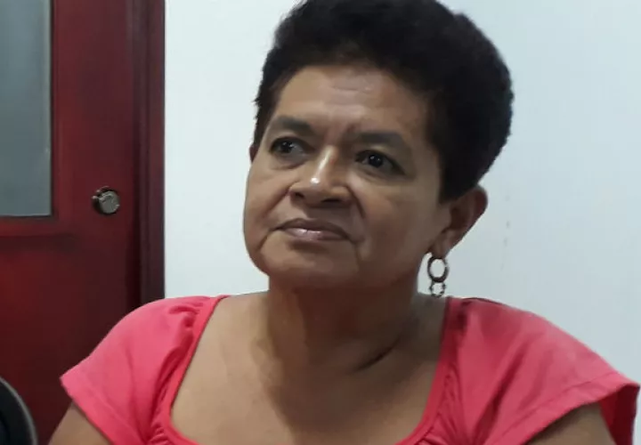 Gladys Villareal, madre de la profesora Diosila Martínez. Foto: José Vásquez.  