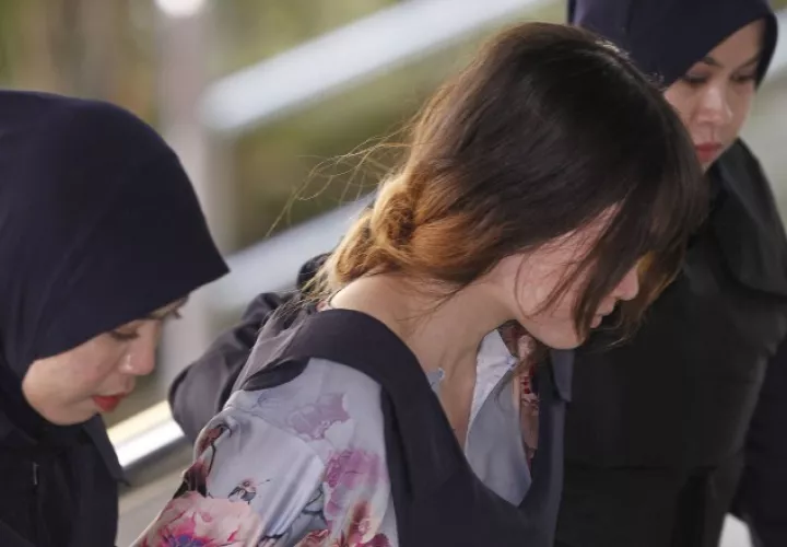 Acusada de la muerte de Kim Jong Nam. AP