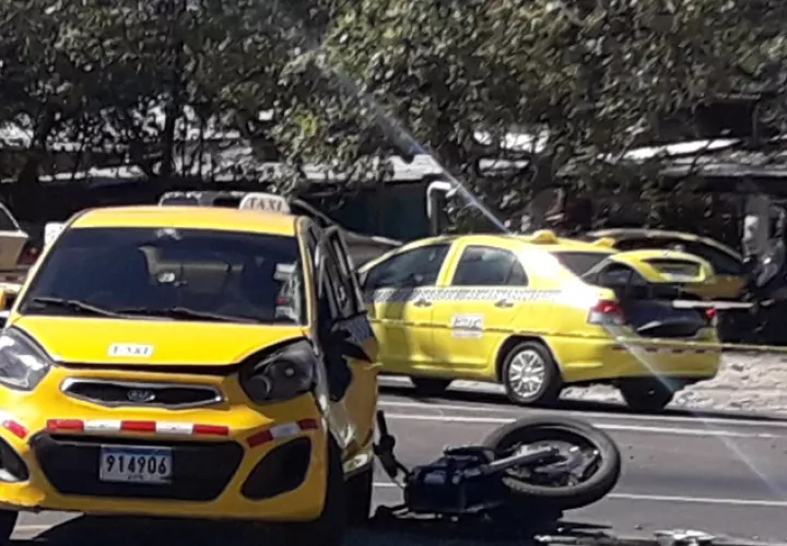 Escena del accidente /Foto Mayra Madrid