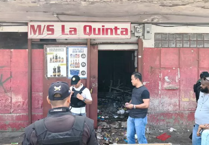 Empresarios piden mayor seguridad en la zona para que no se repitan los saqueos. /Foto Cortesía