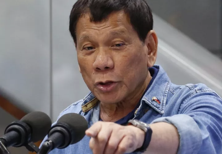 Rodrigo Duterte. AP