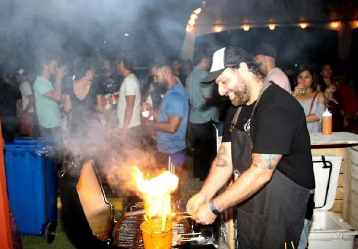 Este es el Segundo Corredor Gastronómico Bella Vista 2018. /Foto Cortesía