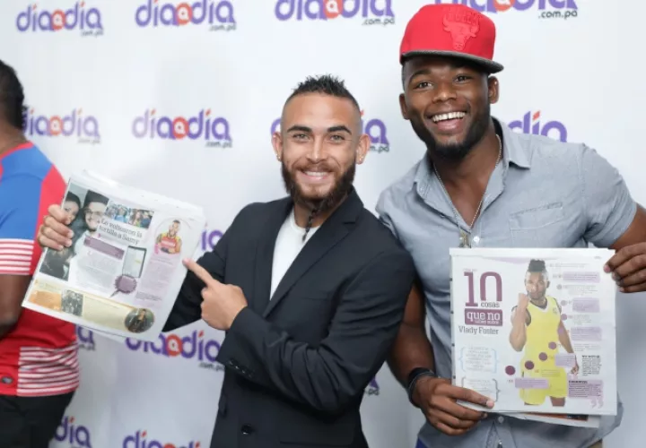 Rafe Lucado y Vlady Foster, competidores de Calle 7.