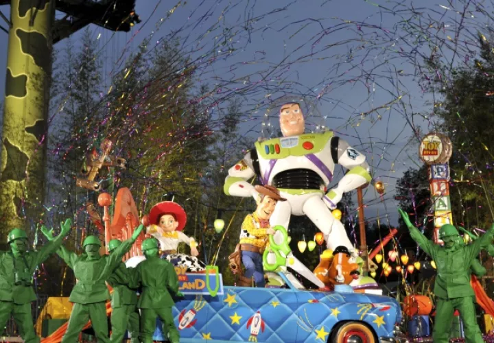 Los juguetes de Andy, el niño de la saga "Toy Story". 