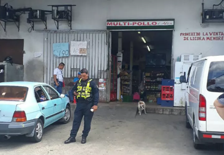 La Policía frustró el robo. Foto: Telemetro Reporta