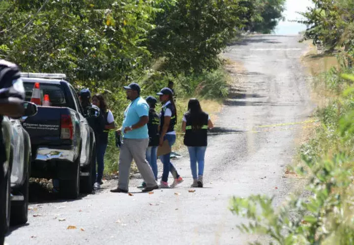 Dos hombres fueron asesinados. Foto: Eric A. Montenegro.