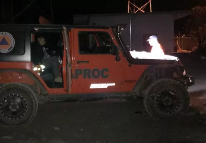 Sinaproc, rescate, Volcán Barú