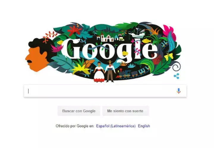 Google doodle. 