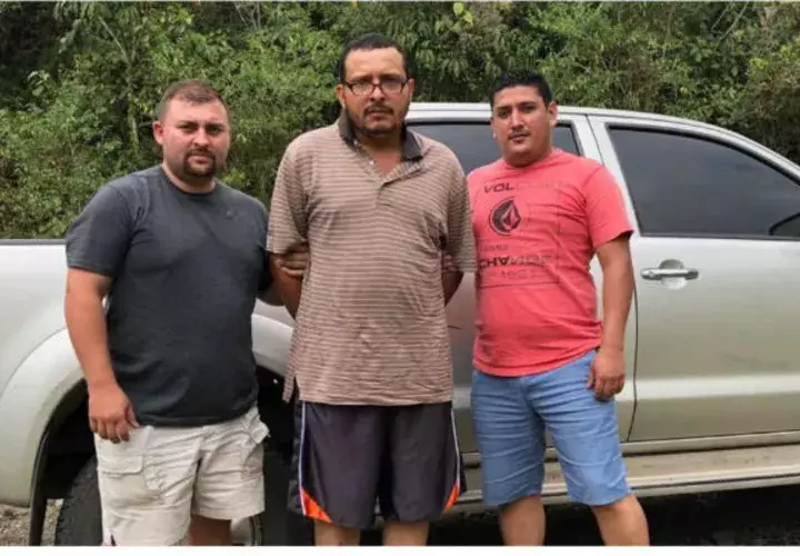 Grajales permaneció en áreas de indígenas para evitar que se le pudiera dar seguimiento / Cortesía Interpol Costa Rica.