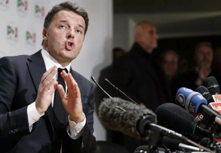 El ex primer ministro italiano Matteo Renzi, aseguró que el partido debe renovarse. FOTO/EFE