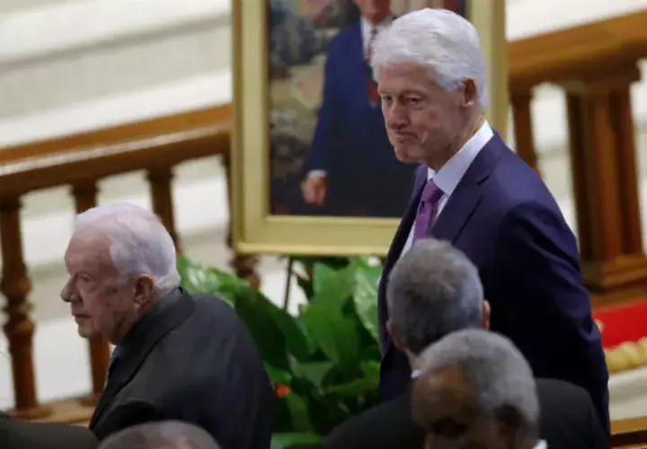 El ex presidente Jimmy Carter, espera que Donald Trump, mantenga el país en paz. FOTO/AP