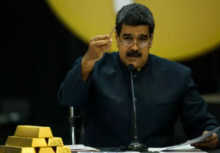Maduro dice que lo actuado es "soberanía monetaria". Foto:EFE