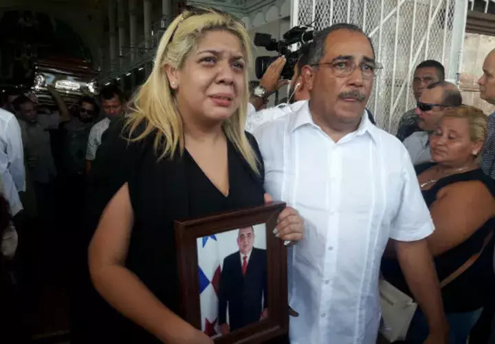 Tristeza entre familiares por su partida. Foto: Mayra Madrid. 