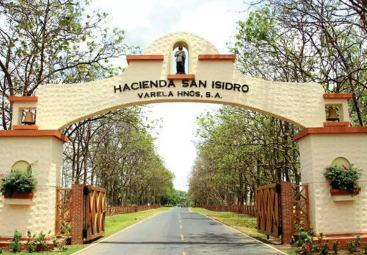 Hacienda San Isidro, sede de Varela Hermanos en Pesé, Chitré. / Archivo.