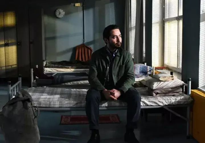 Una escena de la película "Al otro lado de la esperanza" (Alemania, Finlandia), producción de 2017. Fotos: IFF