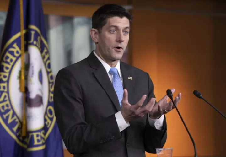Paul Ryan, es el presidente de la Cámara de Representantes de Estados Unidos. AP
