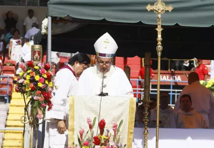 Arzobispo de Panamá, José Domingo Ulloa.