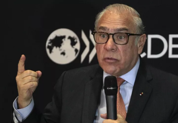 El secretario general de la OCDE, Ángel Gurría. EFE
