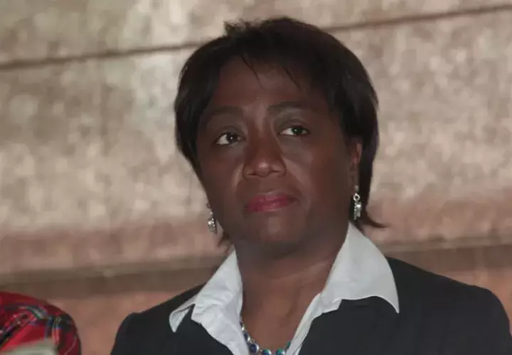 Lucy Molinar, ministra de Educación en el periodo pasado. Archivo.