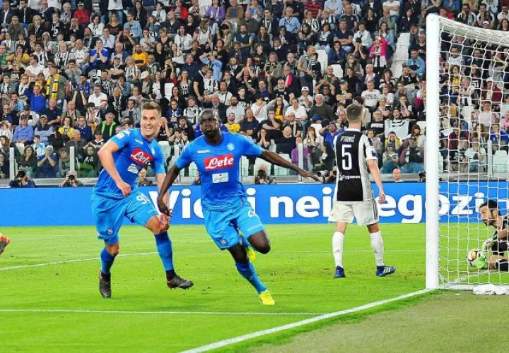Koulibaly, autor del único gol del partido. EFE