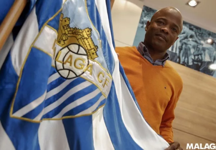 Julio Dely Valdés, técnico del Málaga. Cortesía