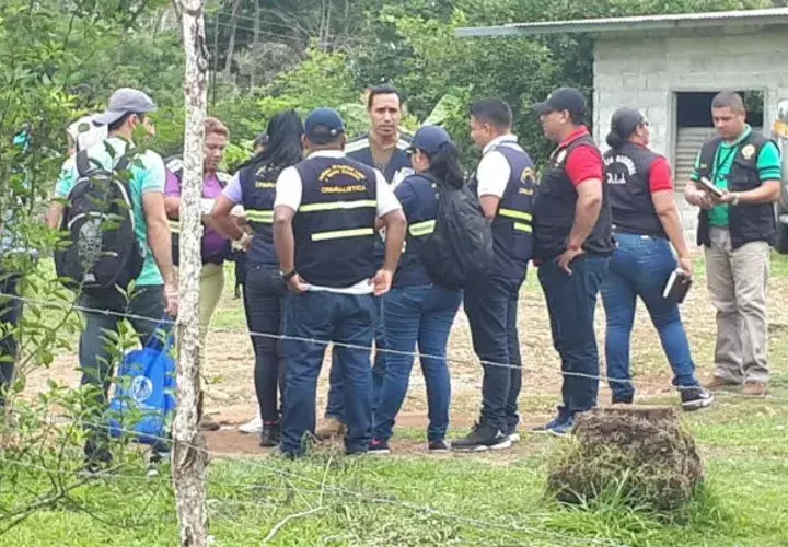 Se buscan todas las evidencias. Foto: Mayra Madrid. 