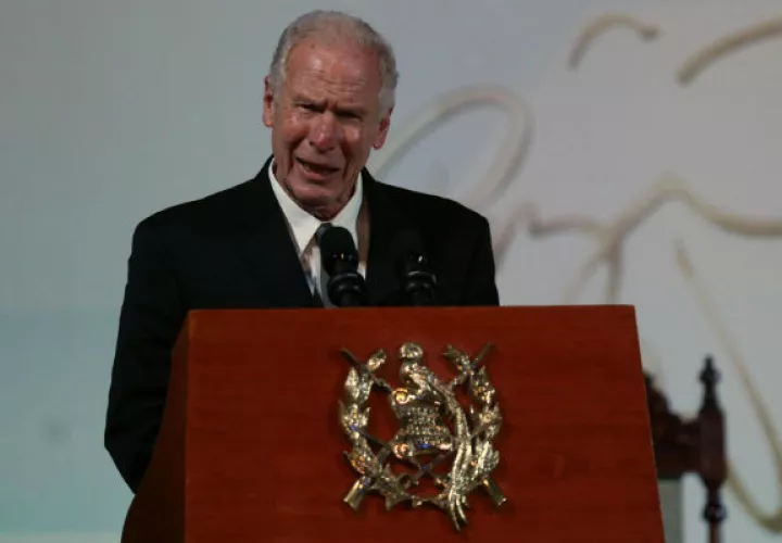 Álvaro Arzú falleció a los 72 años. Foto: EFE