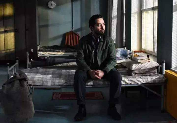 Una escena de la película "Al otro lado de la esperanza" (Alemania, Finlandia), producción de 2017. Fotos: IFF