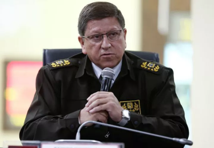El comandante de Policía de Ecuador, Ramiro Mantilla. EFE/Archivo