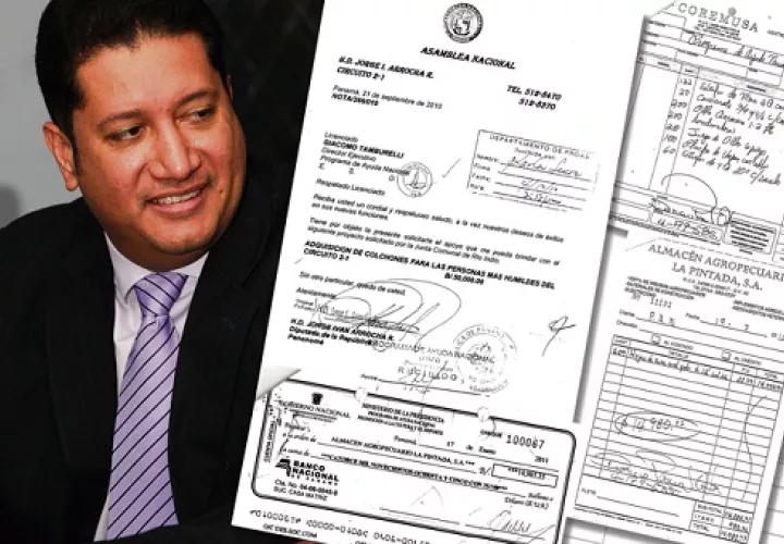 Diputado Jorge Iván Arrocha del partido Panameñista. 