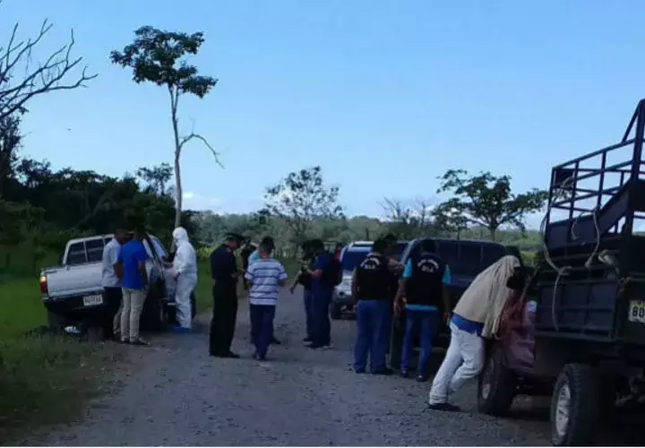 La osamenta fue encontrada en una finca privada de Alanje.