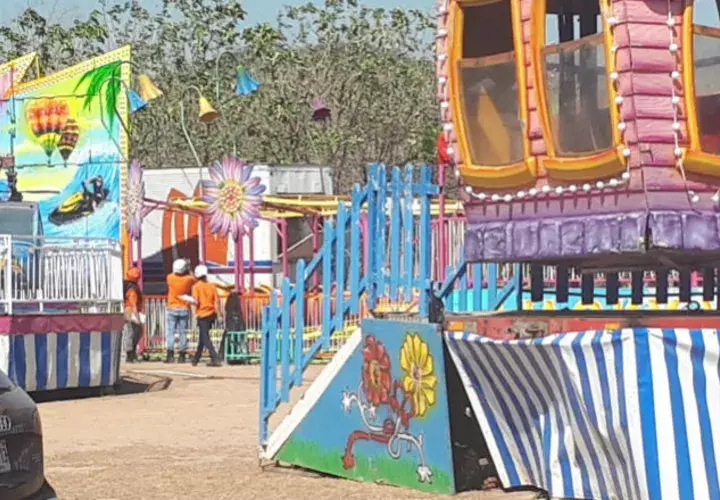 Es uno de los aparatos más gustados en las ferias. Elena Valdéz