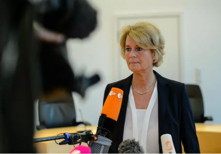 La jueza y portavoz de ese tribunal, Frauke Holmer. Foto: EFE
