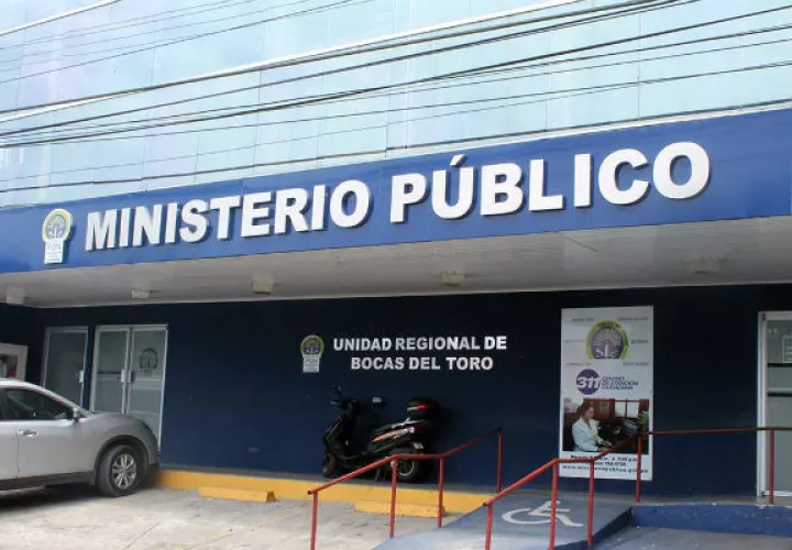 Ministerio Público en Bocas del Toro. 