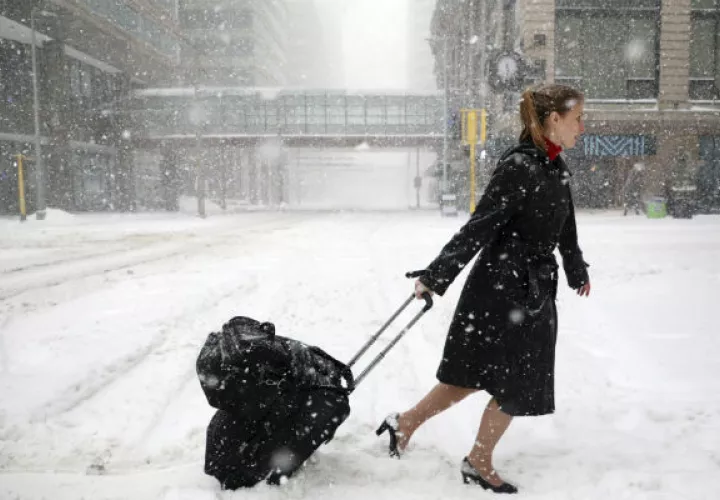 la tormenta continuará afectando Minnesota, Wisconsin y Michigan. foto/ap