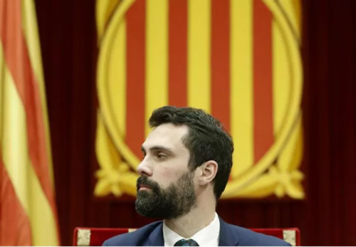 El presidente del Parlament, Roger Torrent. EFE/Archivo