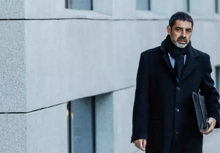Por estos sucesos ya están en prisión provisional acusados de sedición soberanistas catalanes como Jordi Cuixart y Jordi Sánchez. Foto: EFE