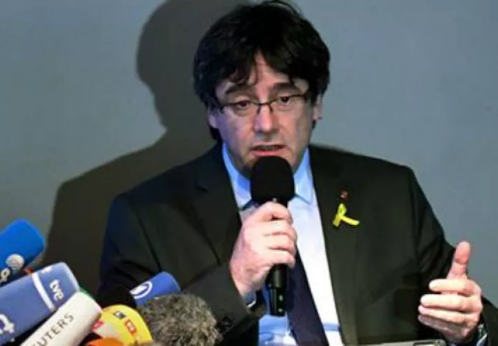 El expresidente catalán Carles Puigdemont. Foto: EFE 
