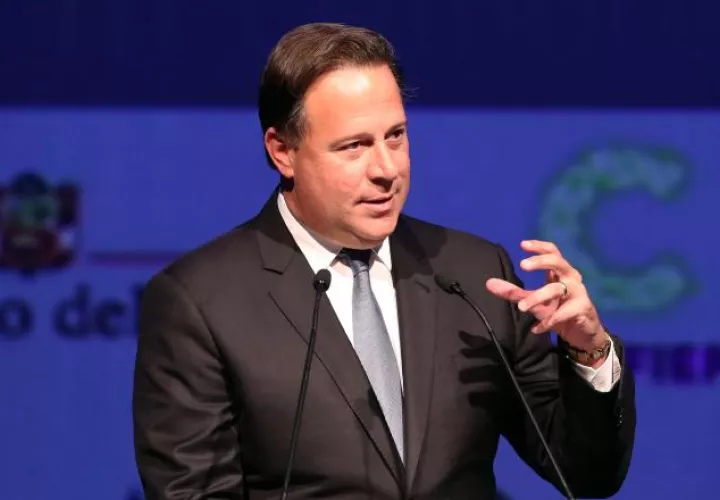 El presidente Varela ya se encuentra en Lima, Perú. EFE