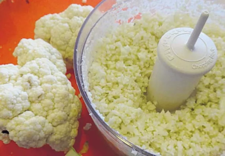  El coliflor se emplea en esta dieta.