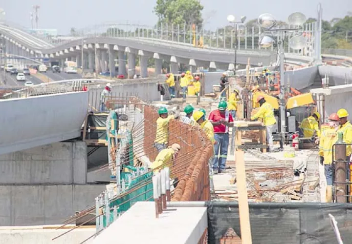 La Línea 2 del Metro de Panamá lleva un avance de 74%.