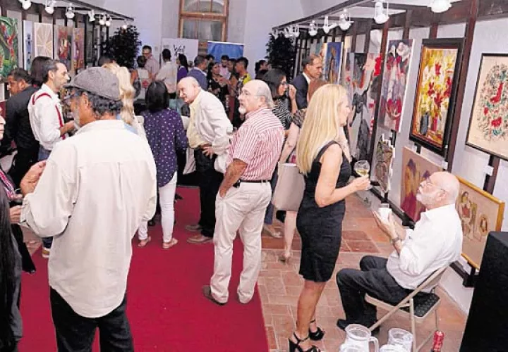 El día de la inauguración.